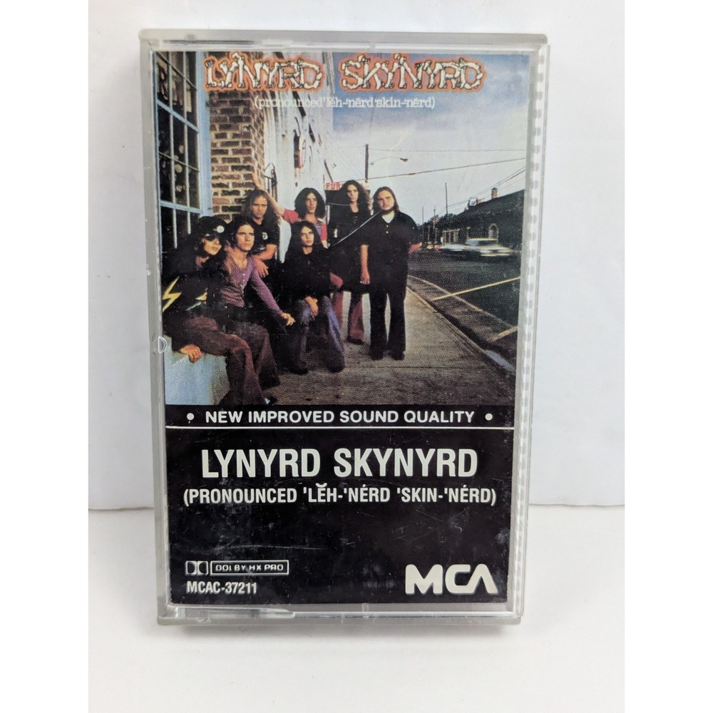 Lynyrd Skynyrd Pronounced‎ Leh-nerd Skin-nerd Cassette MCA 37211